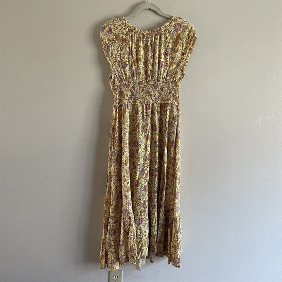 Old Navy Women MP Cottagecore Prairie Waist Defined Puff Sleeve Maxi Dress NWT - Picture 12 of 12